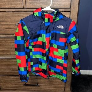 The North Face boys size M (10/12) rain/wind jacket.